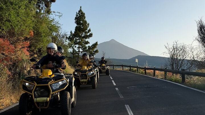 Puerto de la Cruz : Tour in Quad al Teide with Photos & Snack Local