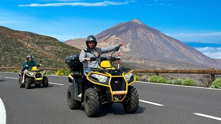 Puerto de la Cruz : Tour in Quad al Teide with Photos & Snack Local