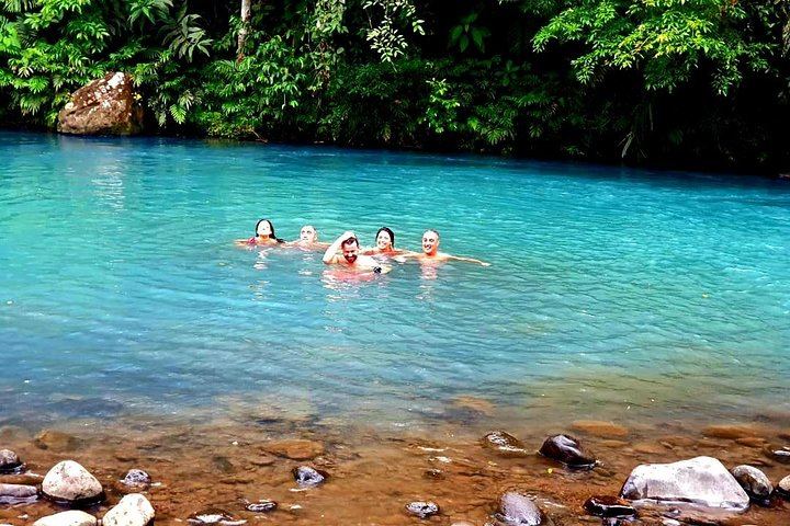 Relax with a swim at the end of the tour