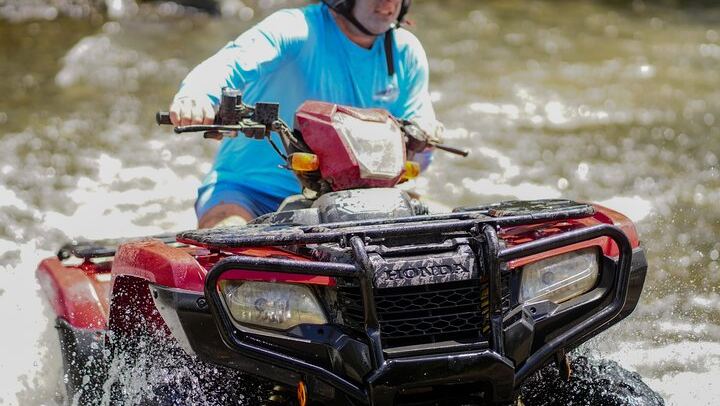 Ride through rivers and mud for an unforgettable ATV experience!