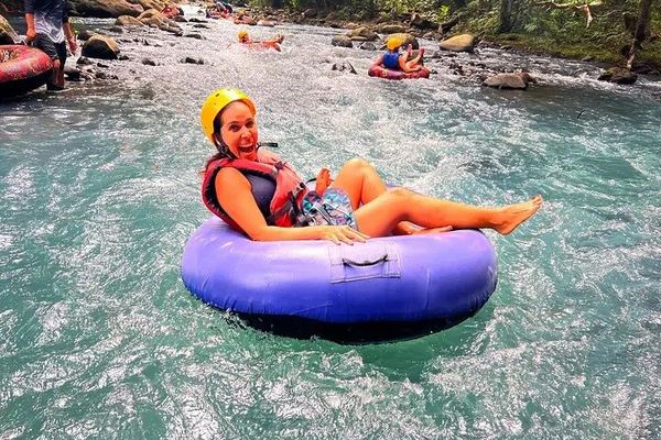 Rio Celeste Combo: 90 Minutes of Tubing, the Blue Waterfall and the Tree of Peace
