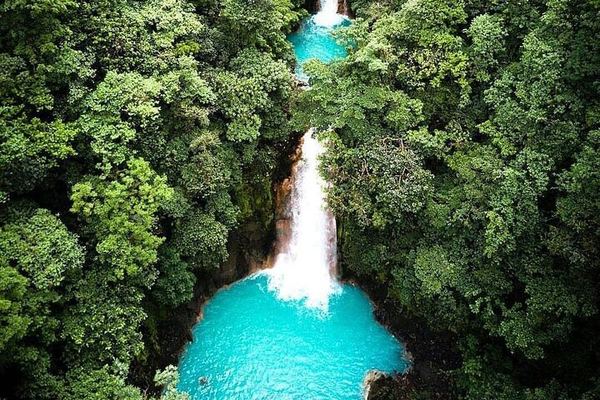 Rio Celeste, Llanos de Cortes and Jungle Life Sloth Sanctuary from Guanacaste