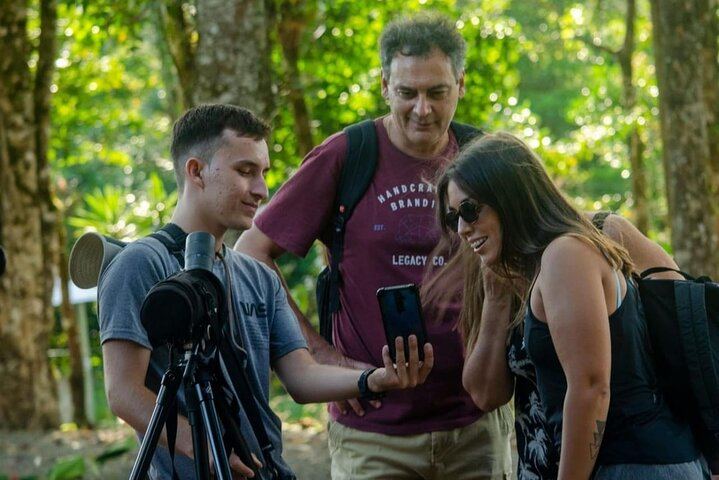 Rio Celeste Waterfall at Tenorio Volcano and Sloth Watching Tour From San Jose