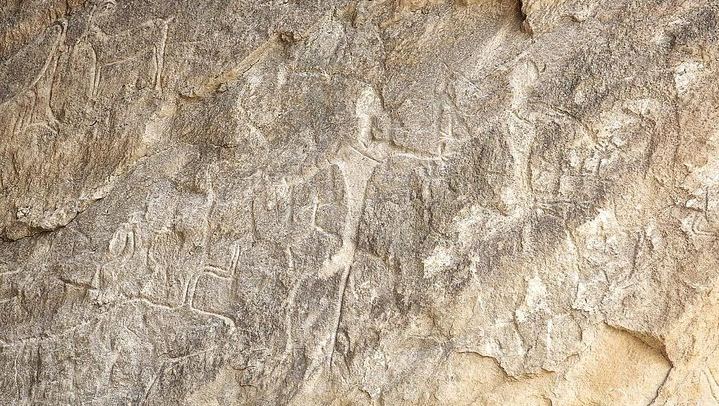 Rock Paintings in Gobustan National Park