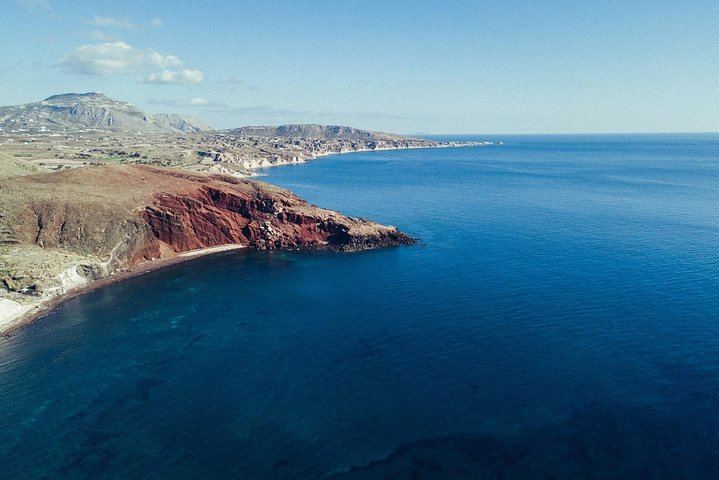 Romantic Sunset Catamaran Caldera Cruise incl. Meal & Drinks