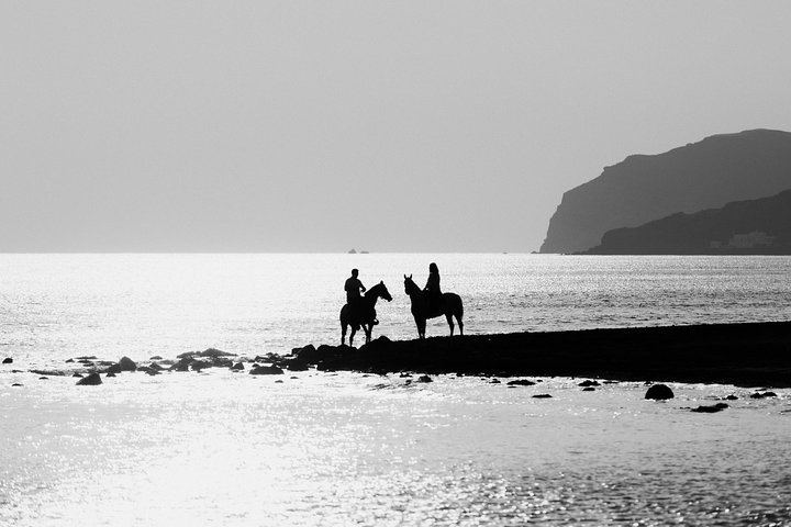 Santorini Premium Ride: Volcano Trails to Eros Beach