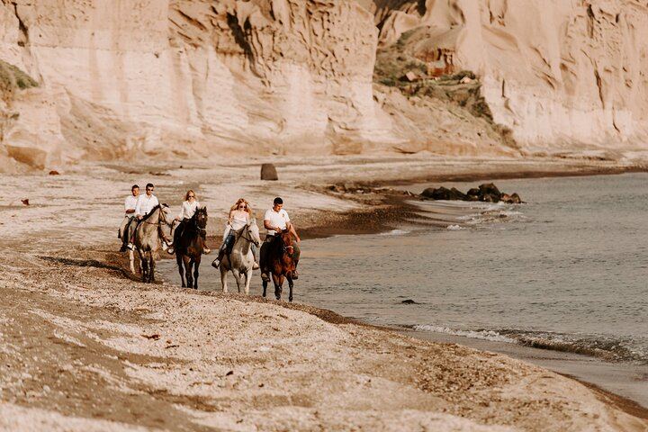 Santorini Premium Ride: Volcano Trails to Eros Beach