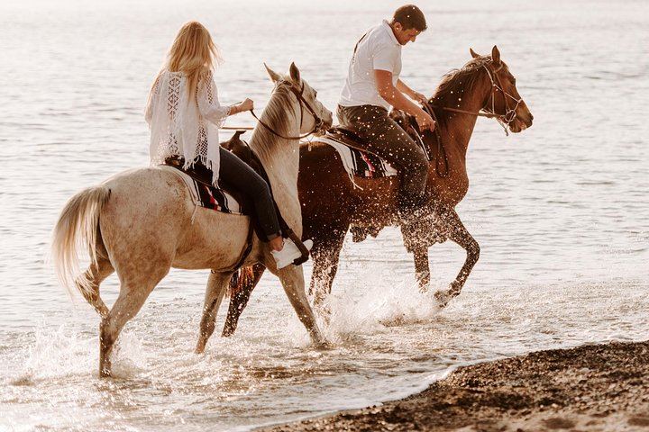 Santorini Premium Ride: Volcano Trails to Eros Beach