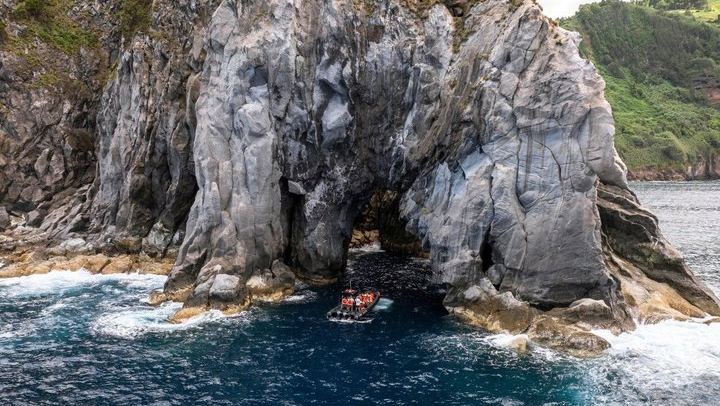 São Miguel: Sea Caves & Volcanic Cliffs Boat Tour