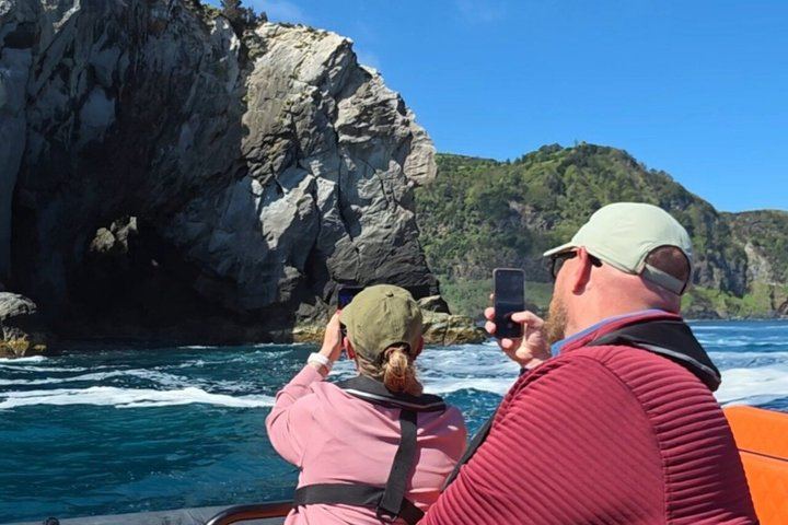 São Miguel: Sea Caves & Volcanic Cliffs Boat Tour