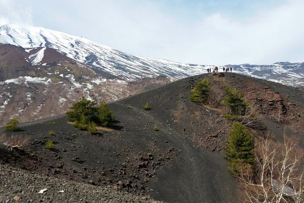 Etna and Alcantara by 4x4: One of 190 Lava Caves, and the Riverbed at 25 m