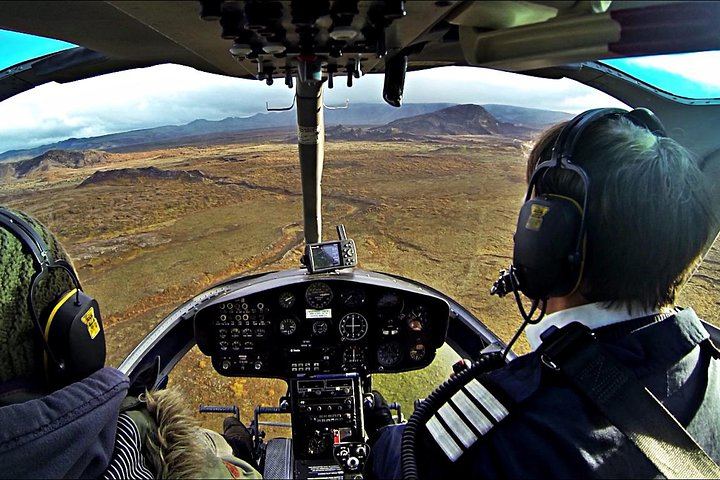 See the incredible Icelandic landscape from the air on a scenic helicopter tour