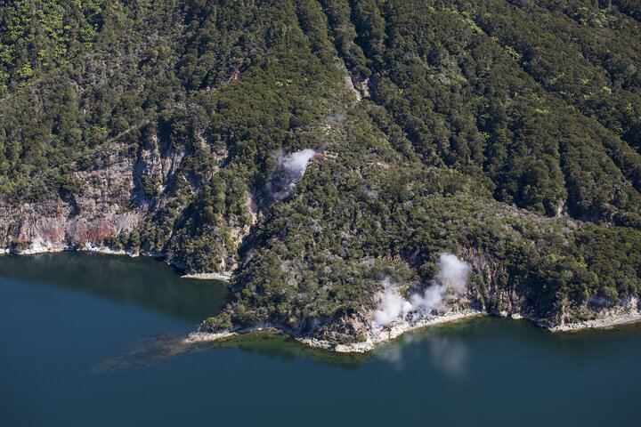 See the Steaming Cliffs of Waimangu from above