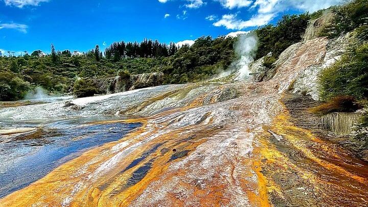 Self-Guided Geothermal Tour in Orakei Korako
