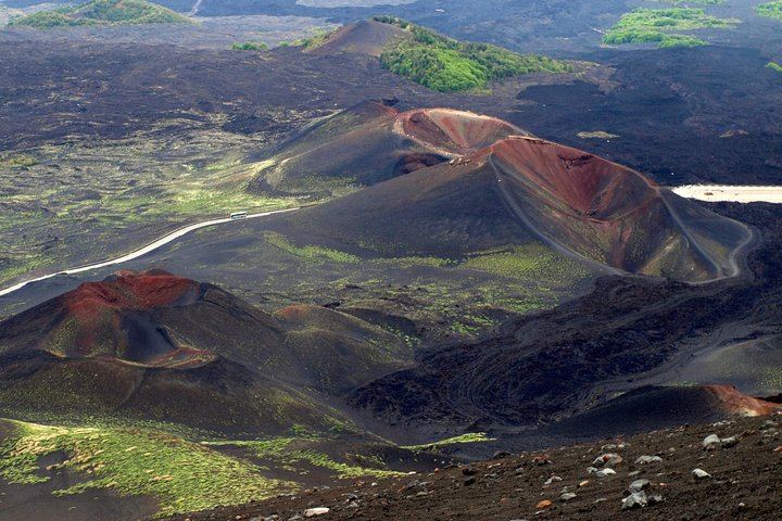 Side craters view