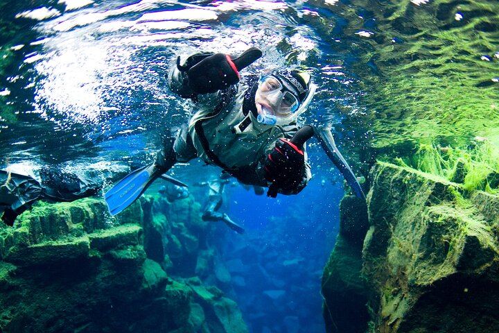 Silfra Snorkeling & Lava Tunnel Combo Tour