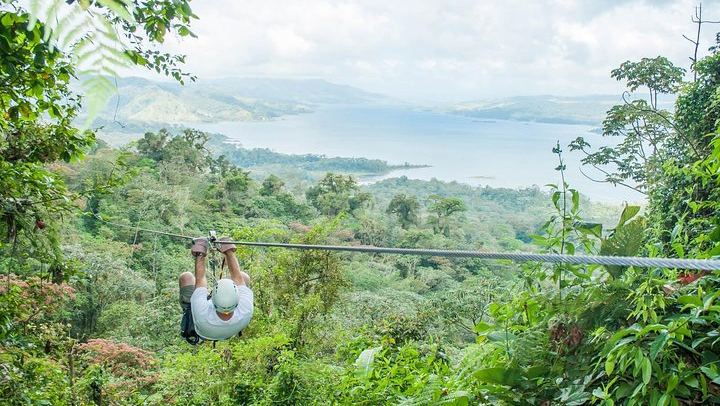 Sky Adventures Park Zipline Course and Aerial Tram in Arenal Park