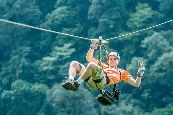 Sky Walk, Sky Tram and Sky Trek at Arenal: 7 Cables up to 660 Feet High