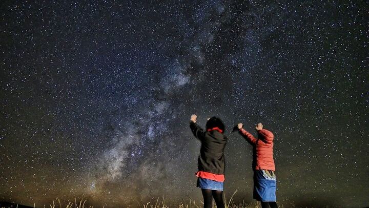 Stargazing near Mauna Kea