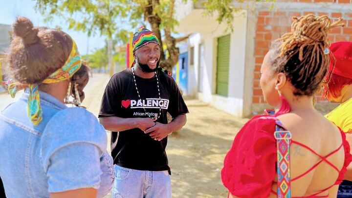 Story narrated by its protagonists: Our experience will always be with the participation of the natives of the Palenque community, they are direct descendants of the Africans.