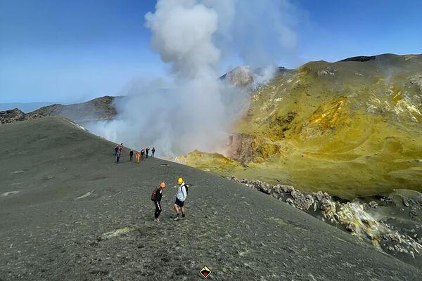 Etna North Summit at 3,380 m: 4x4 to 2,960 and the Four Active Craters
