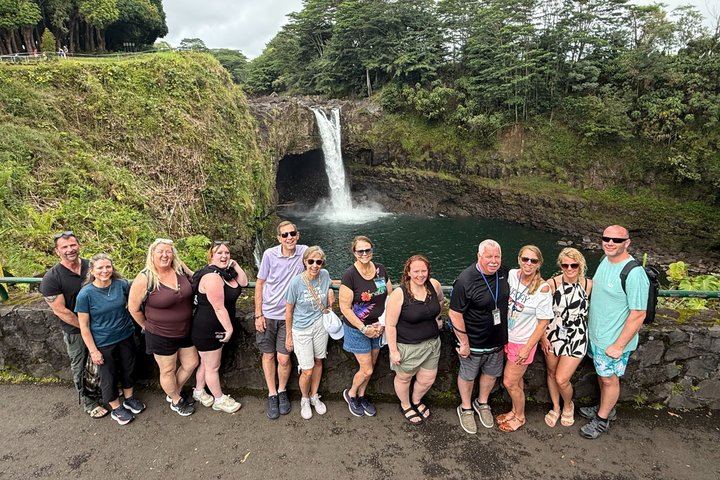 Summit to Sea in Half a Day: Rainbow Falls, Kilauea and Punalu'u