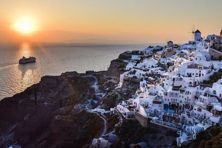 Sunset at OIa