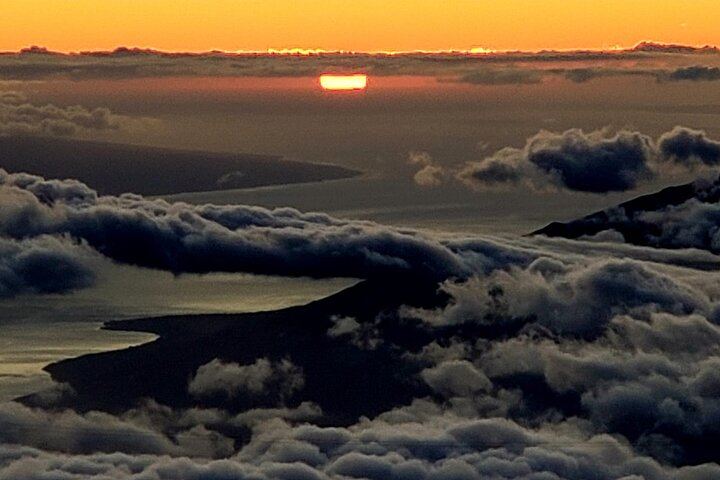Sunset from Haleakala National Park summit