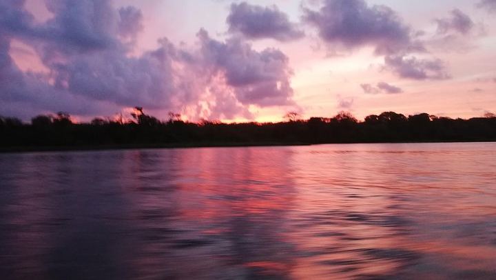 Sunset in Tortuguero