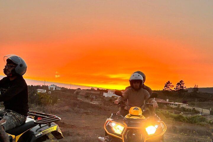 sunset quad bike tour at Tenerife volcano or day trip