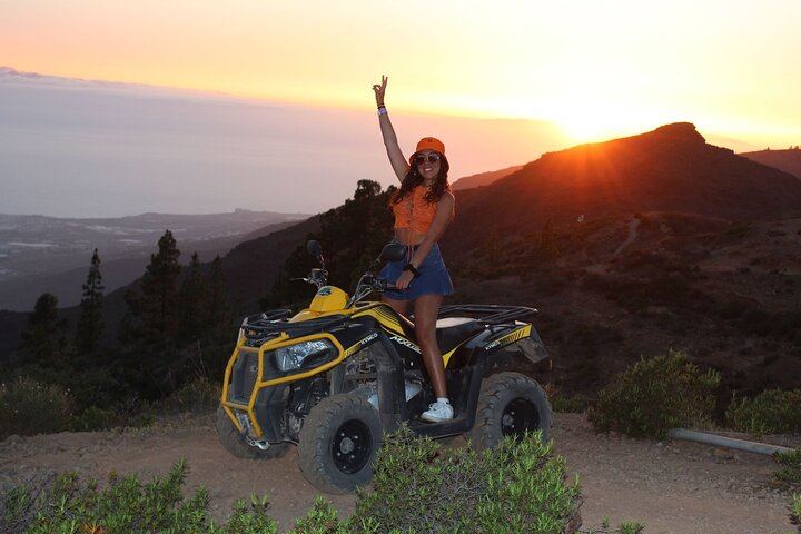 sunset quad bike tour at Tenerife volcano or day trip