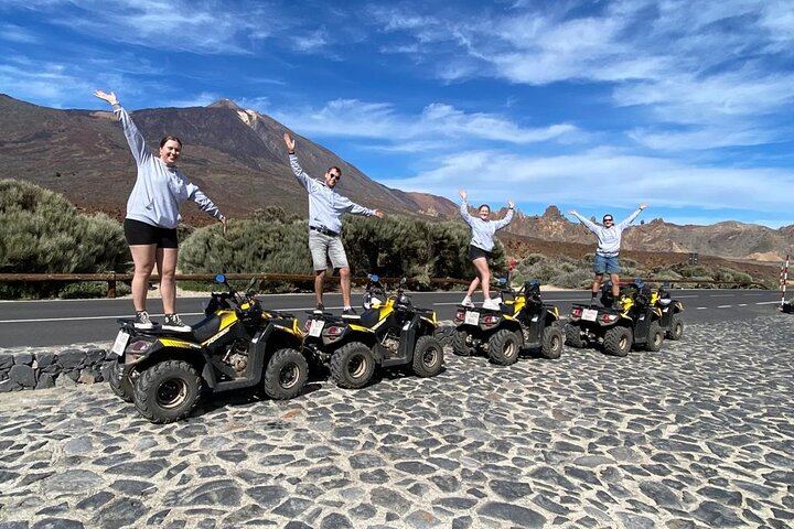 sunset quad bike tour at Tenerife volcano or day trip
