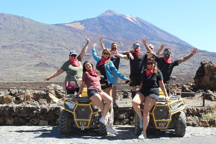 sunset quad bike tour at Tenerife volcano or day trip