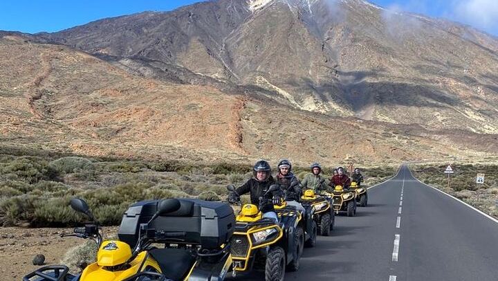 sunset quad bike tour at Tenerife volcano or day trip