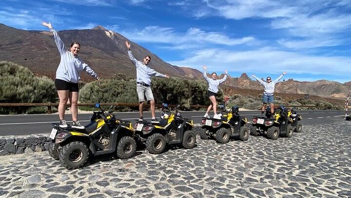 sunset quad bike tour at Tenerife volcano or day trip