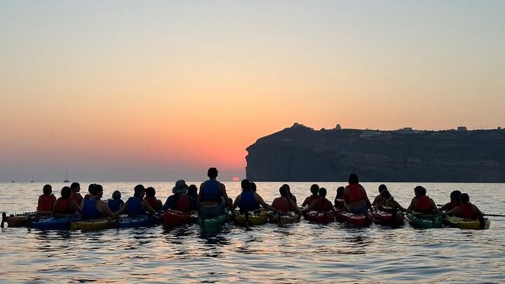 Sunset - Santorini Sea Kayak