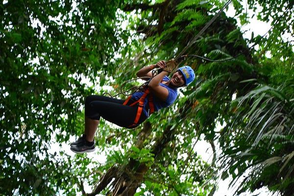 Ecoglide Canopy on the Arenal Slopes: Double Rope System, Ages 3 to 90