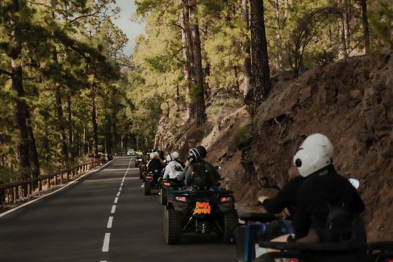 Teide Quad Bike Tour from Southern Tenerife