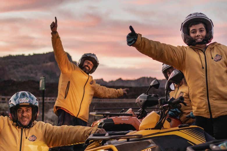Teide Quad Bike Tour from Southern Tenerife