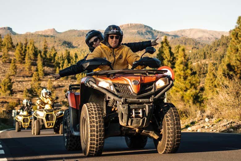 Teide Quad Bike Tour from Southern Tenerife