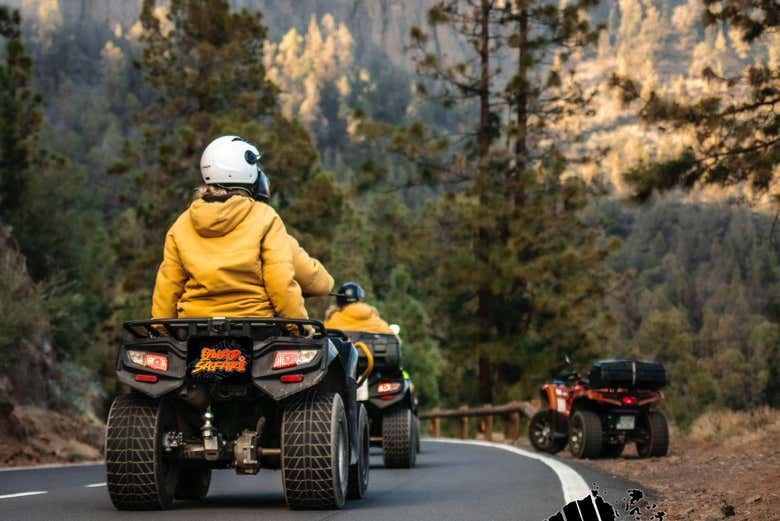 Teide Quad Bike Tour from Southern Tenerife