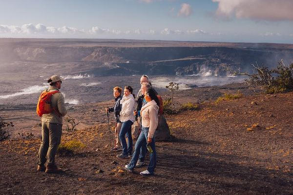 Kilauea After the Collapse, and a 1,000-Acre Cacao Farm with Its Own Waterfall