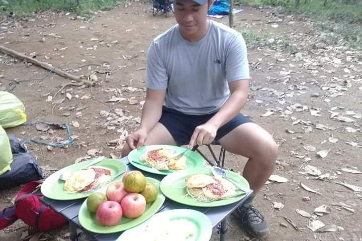 The last day get lunch at posg 1 senaru