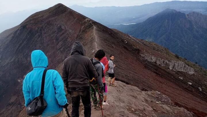 The way on the peak