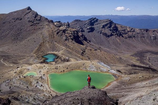 Tongariro Crossing Shuttle from Turangi: Secure Parking, Mangatepopo to Ketetahi
