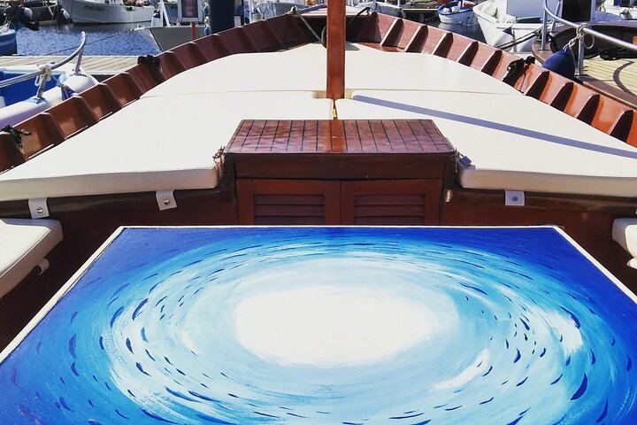 Towards the bow