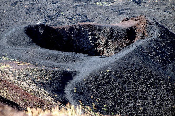 Trekking among craters
