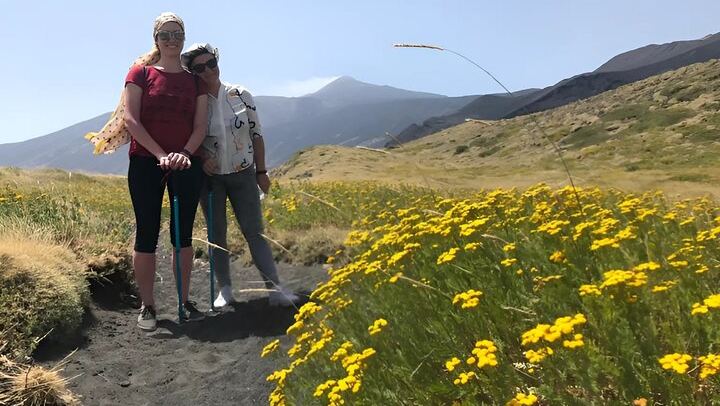 Trekking on Etna