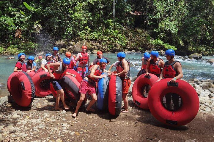 Tubing in Rio Celeste