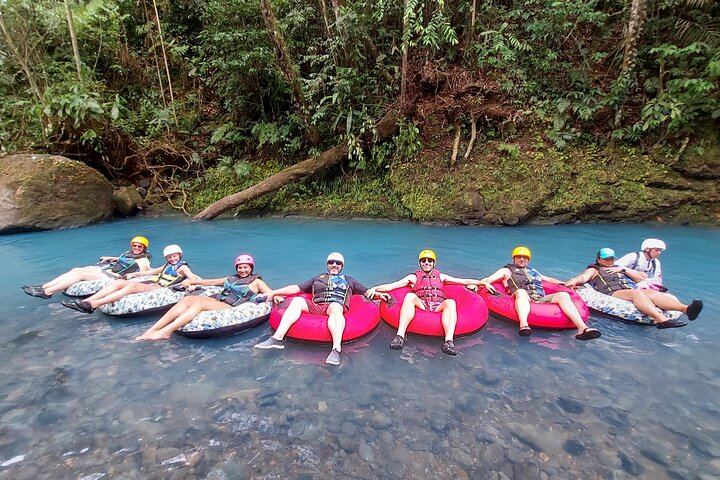 Tubing in Rio Celeste